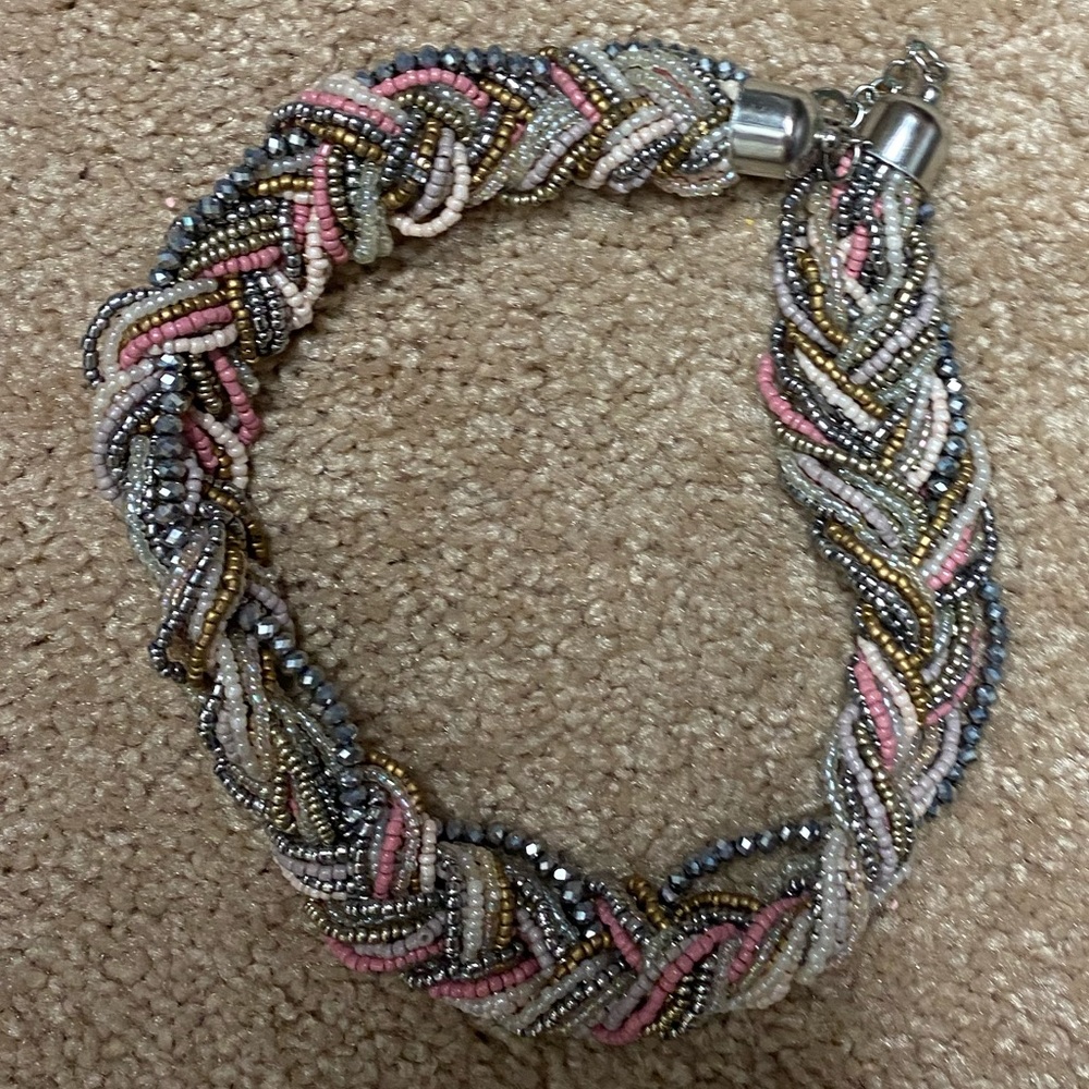 Beaded Statement Necklace